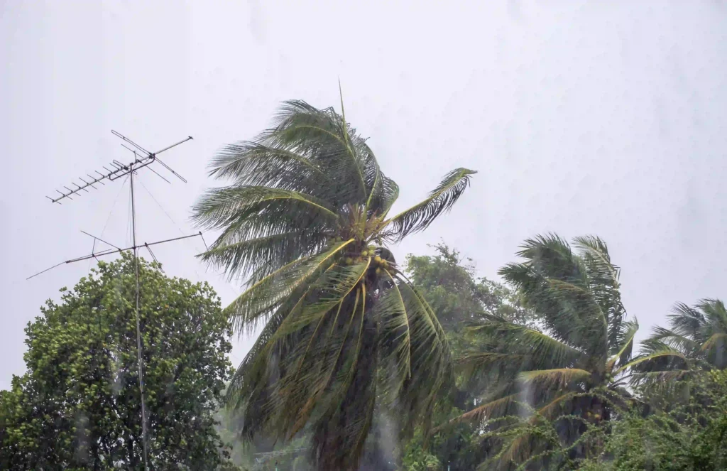 Cyclone à la Réunion